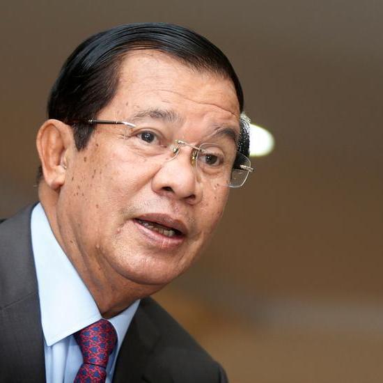 Cambodia PM meets Myanmar junta chief as visit sparks protests