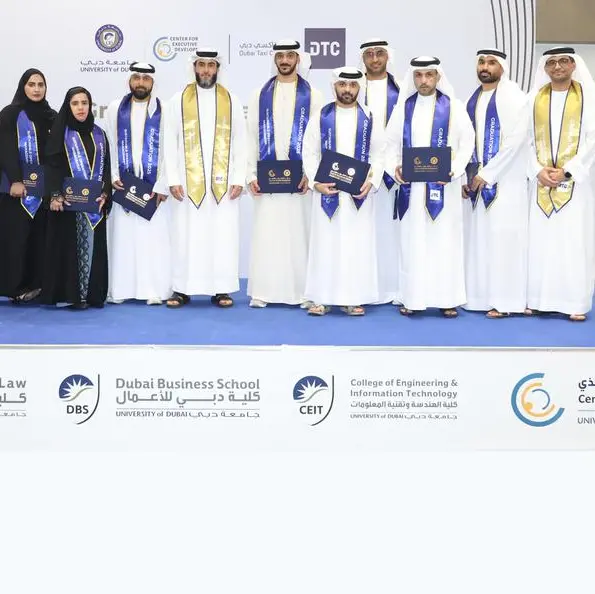 Dubai Taxi Company celebrates first diploma graduates in Sustainable Operations Management with University of Dubai