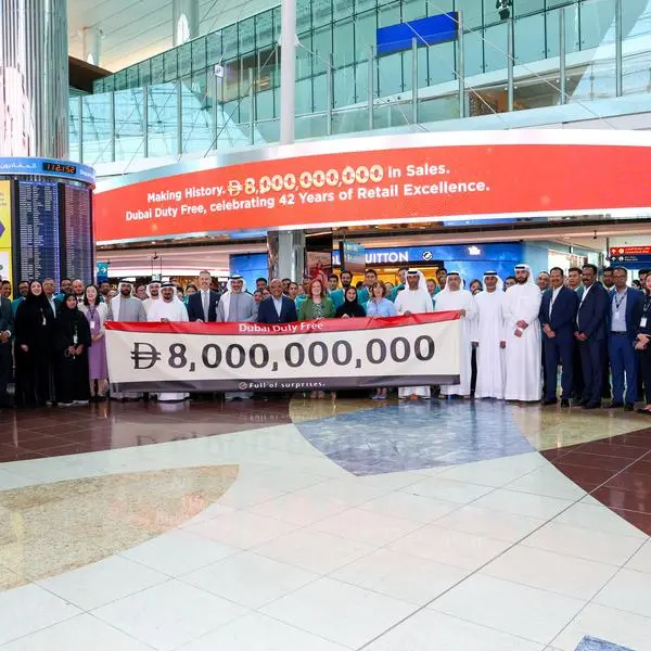 Dubai Duty Free mark retail milestone - crossing AED 8bln in sales