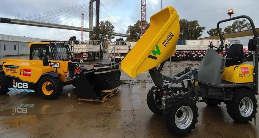 ACCIONA opts for the use of electrical construction machinery in its projects