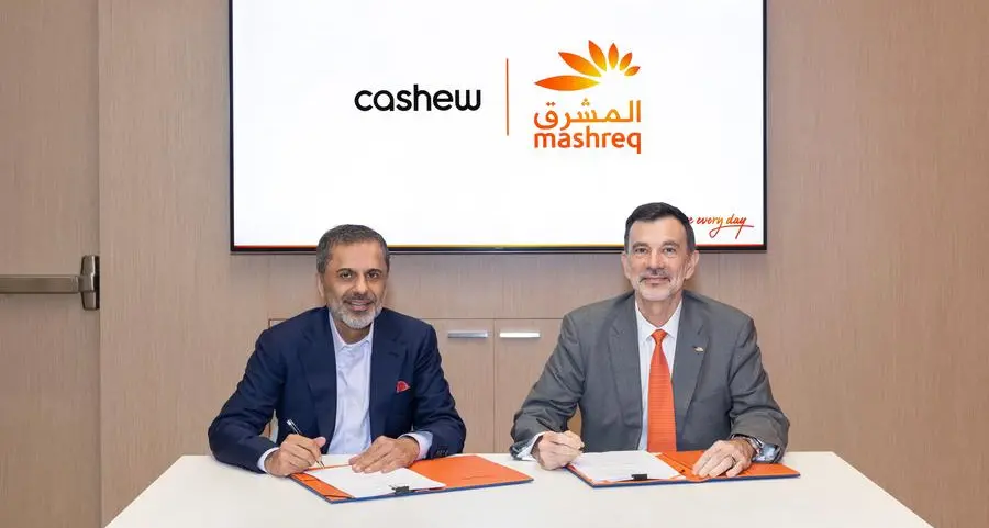 Mashreq and Cashew deepen collaboration to advance embedded lending in the UAE