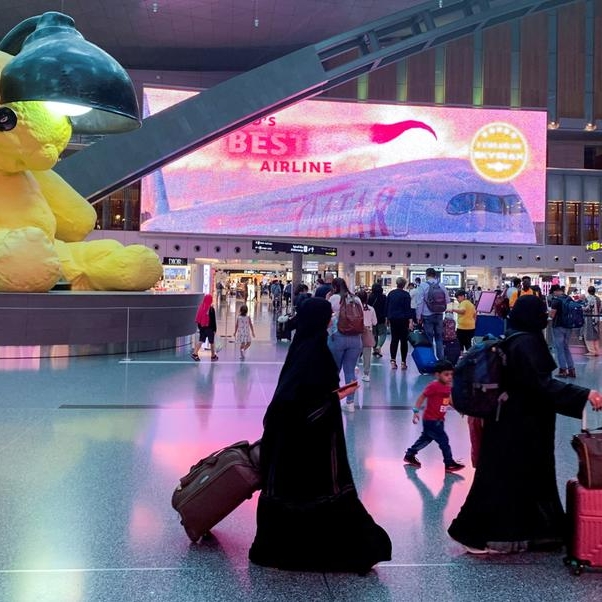 Qatar's HIA launches unique walking art tour for passengers