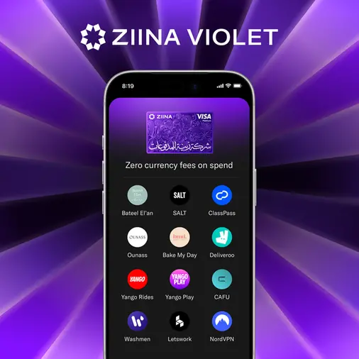 ZIINA introduces Violet, everyday benefits from the UAE’s most loved brands