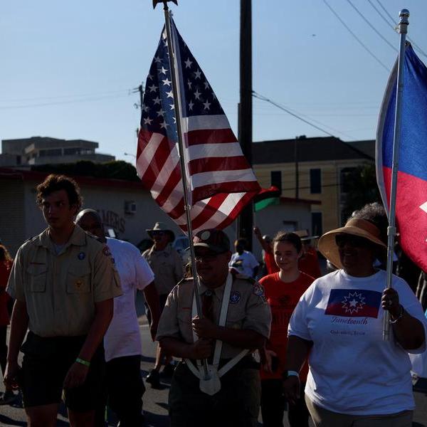Parades, street festivals and speeches mark Juneteenth across U.S.