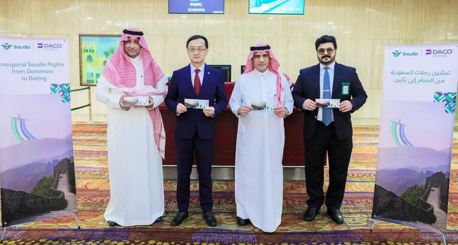 Saudia celebrates launch of new flights from Dammam to Beijing