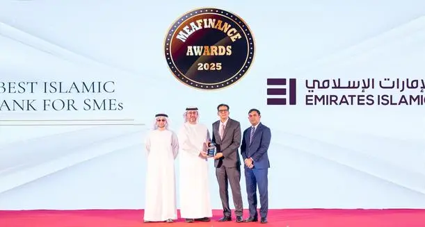 Emirates Islamic wins ‘Best Islamic Bank for SMEs’ at MEA Finance Awards 2025