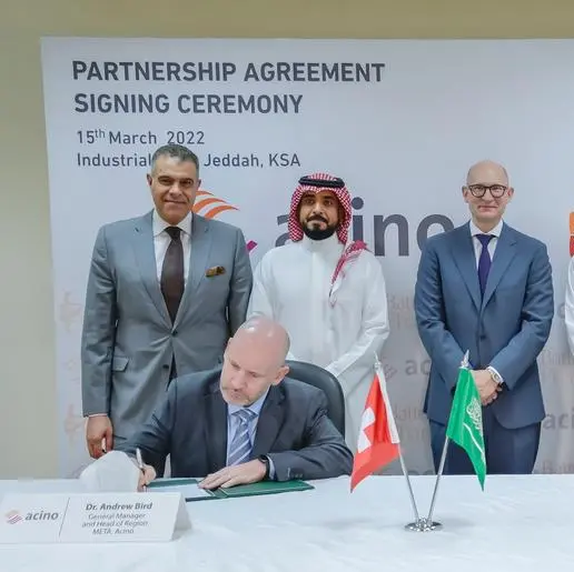 Acino and Batterjee Pharma sign partnership agreement support Saudi Arabia’s Health Sector Transformation Programmme