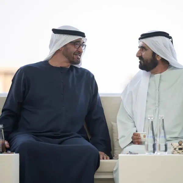 UAE President, Mohammed bin Rashid welcome UAE guests attending WGS 2024