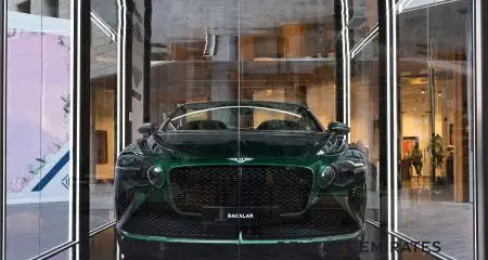 Bentley's pinnacle of coachbuilding, the Bacalar, has been exhibited for the first time in the UAE