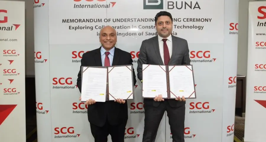 SCG International partners with Buna Al Mamlaka to propel sustainable construction innovations in Saudi Arabia