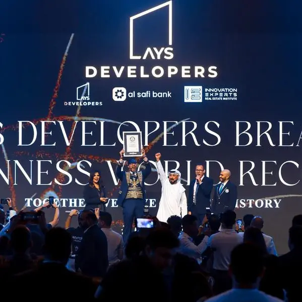 AYS Developers breaks a Guinness World Record for the world’s largest real estate training session in Dubai
