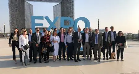 14 French companies visit Expo 2020 Dubai, UAE