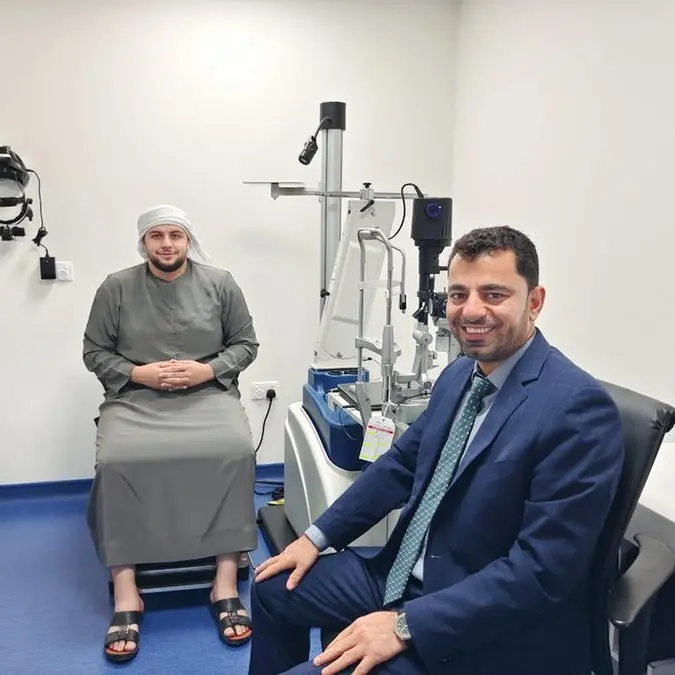 Moorfields Eye Hospital in Abu Dhabi saves the vision —and the career— of future dentist