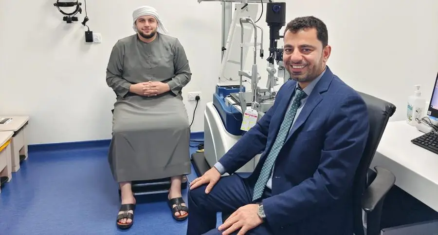 Moorfields Eye Hospital in Abu Dhabi saves the vision —and the career— of future dentist