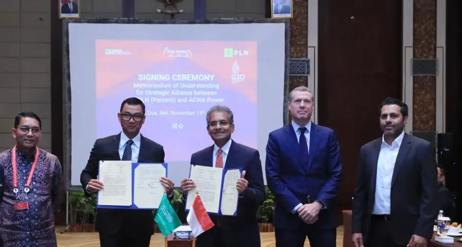 \"أكوا باور\" تحقق شراكة واسعة النطاق لتطوير قطاع الهيدروجين الأخضر في إندونيسيا وتعزز من مساهمتها في دعم خطة التحول الوطنية للطاقة المتجددة