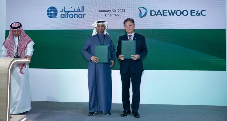 Alfanar signs MoU with Daewoo E&C during iktva 2023