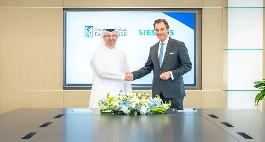 Emirates NBD partners with Siemens to boost financing for large-scale green infrastructure projects and support decarbonisation in the UAE
