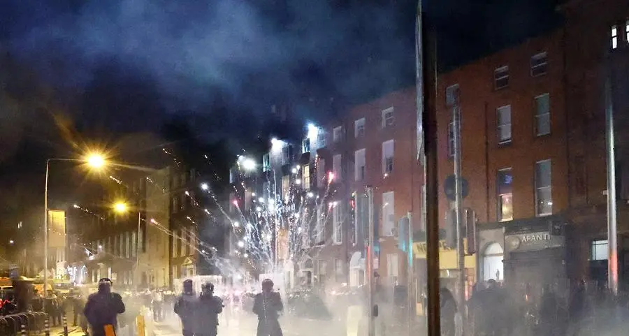 Dublin wakes to looted stores, smouldering vehicles after night of riots