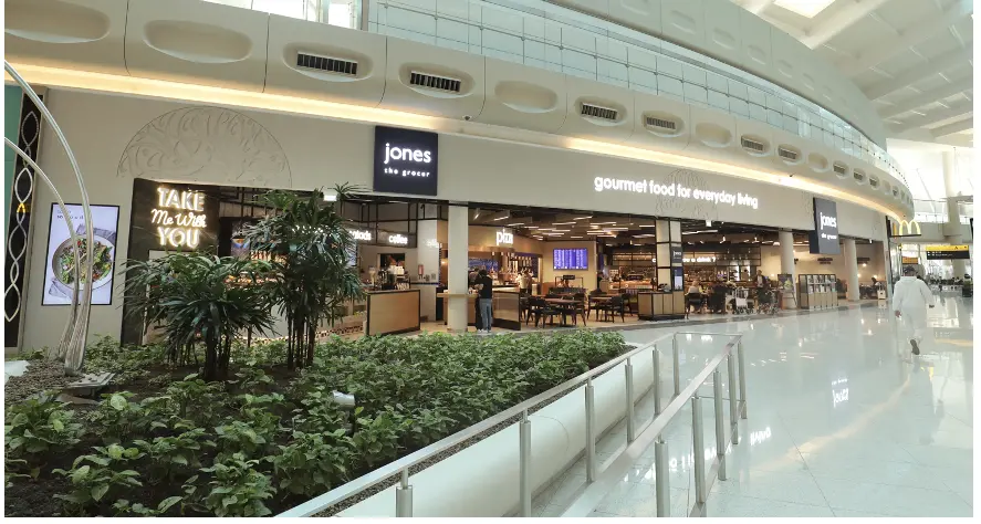 Jones the grocer opens at Zayed Internatinonal Airport