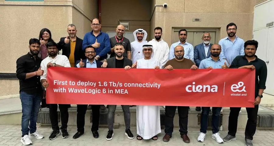 E& UAE first in Middle East & Africa to deploy Ciena’s WaveLogic 6