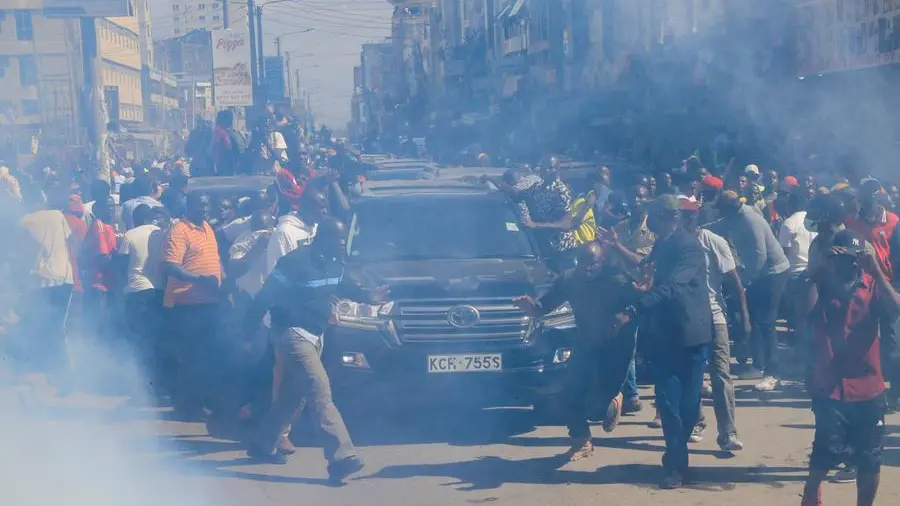 Kenyan opposition politicians arrested, tear gassed during protests