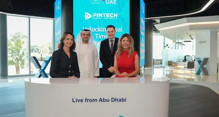 Abu Dhabi Securities Exchange and FINTECH.TV launch MENA region’s first global financial news studio inside a stock exchange