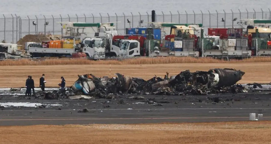 Tokyo Haneda airport's closed runway expected to reopen Jan 8, minister says