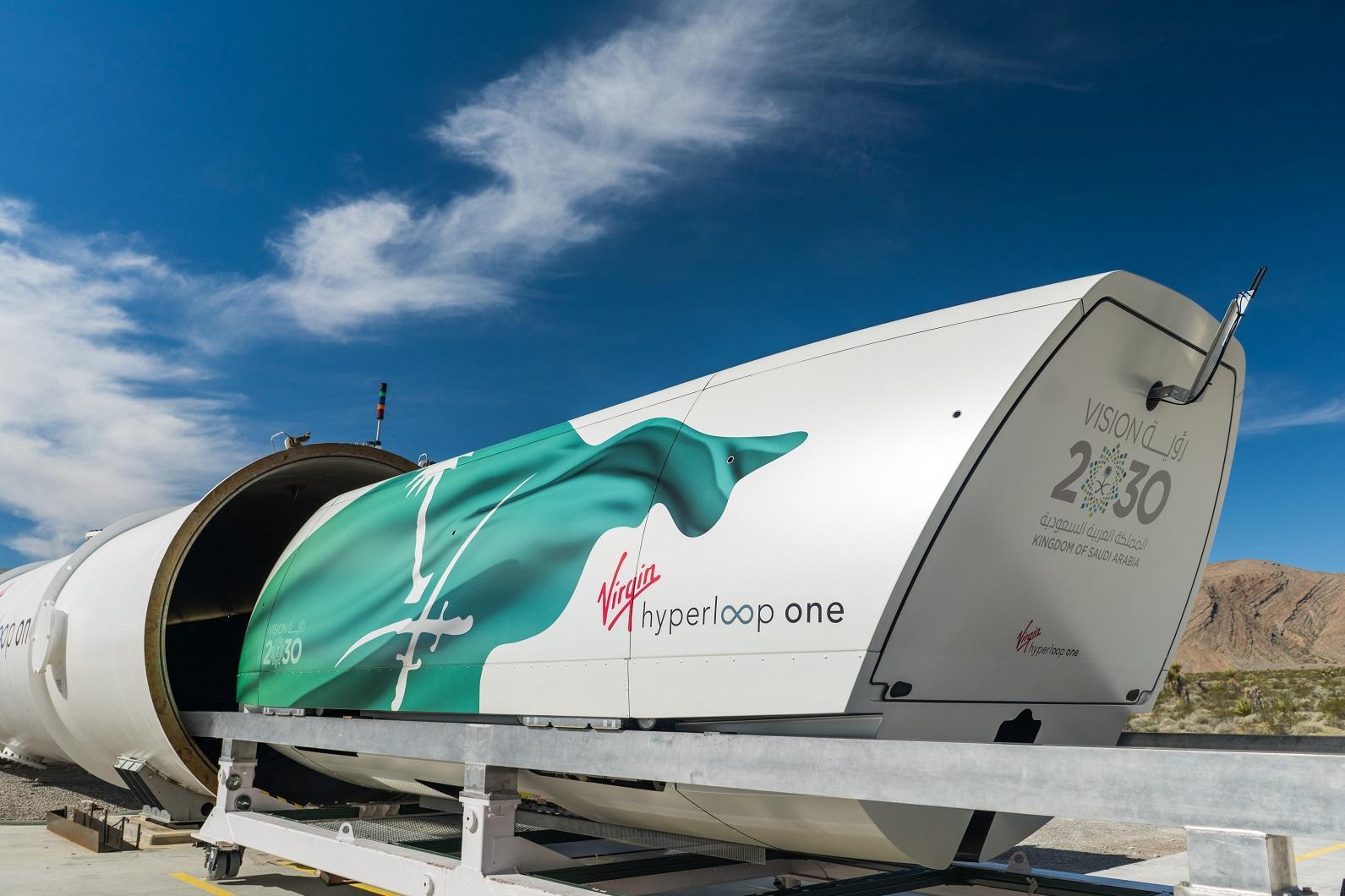 Virgin Hyperloop One/handout via Thomson Reuters Zawya