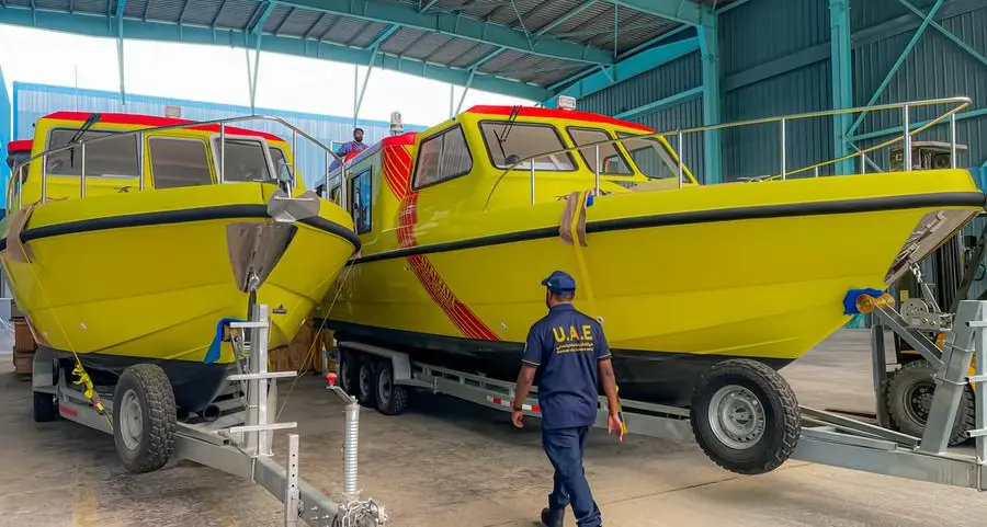 Sharjah Civil Defence takes delivery of three 36 ft utility vessels from Gulf Craft