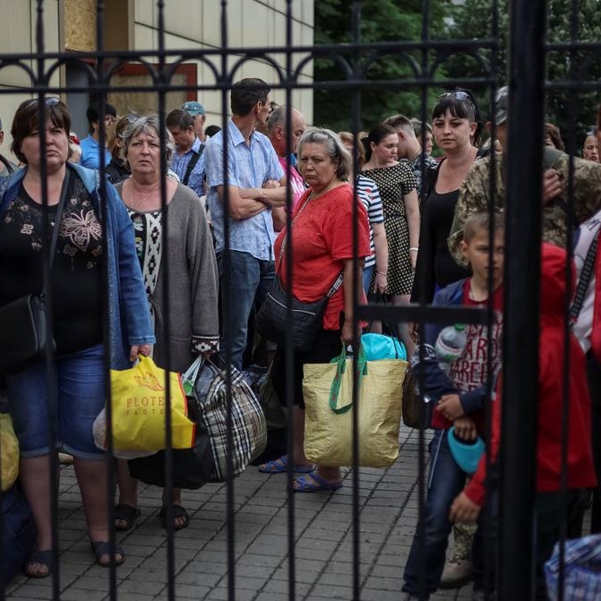 Number of Ukrainians entering EU back to pre-war levels - bloc's migration chief