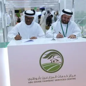 Abu Dhabi Farmers' Services Centre supplying fresh local produce to Elite Agro