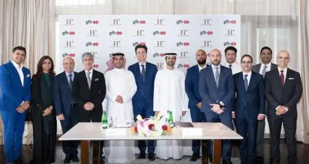 GFH and H hospitality Collection sign for operation of exclusive, 5-Star Harbour Row Hotel and Residences 