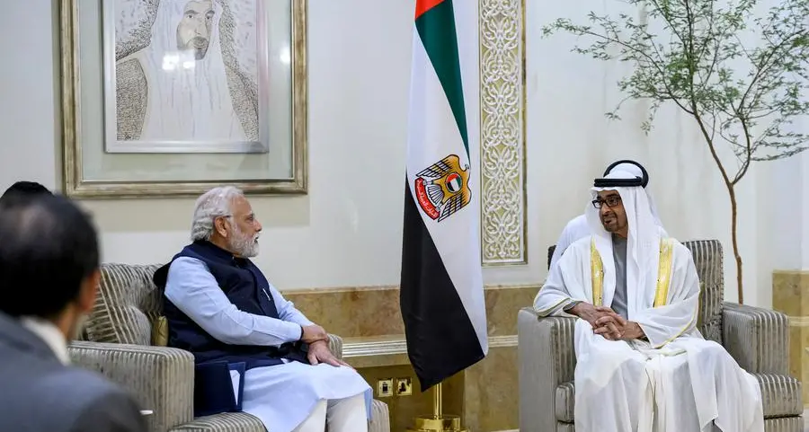 UAE President receives written letter from Indian PM