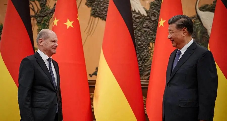 Ahead of Scholz trip, study shows German economy still dependent on China