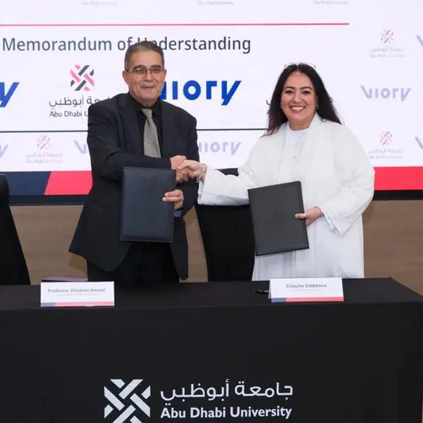 Viory and Abu Dhabi University sign partnership to help transform the education and research landscape