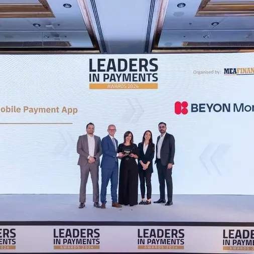 Beyon Money wins ‘Best Mobile Payments App’ Award at MEA Finance Awards