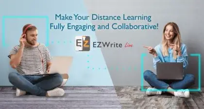 Prepare your school for more interactive and collaborative distance learning with BenQ's EZWrite Live