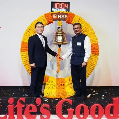 LG Electronics India lists on NSE