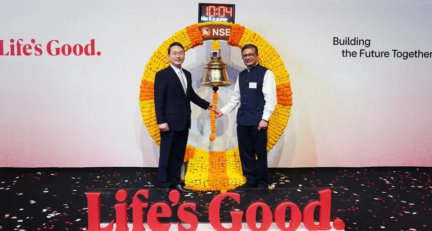 LG Electronics India lists on NSE