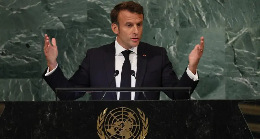 French President Macron: goal is to obtain negotiated peace on Russia/Ukraine conflict