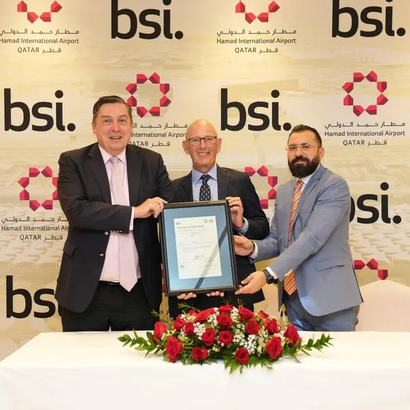 Hamad International Airport has received recertification to ISO 22301 Business Continuity Management Systems by BSI