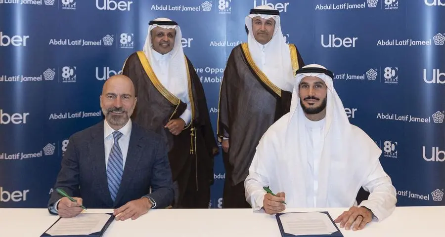 Abdul Latif Jameel and Uber sign MoU to explore opportunities to advance the future of mobility in Saudi Arabia