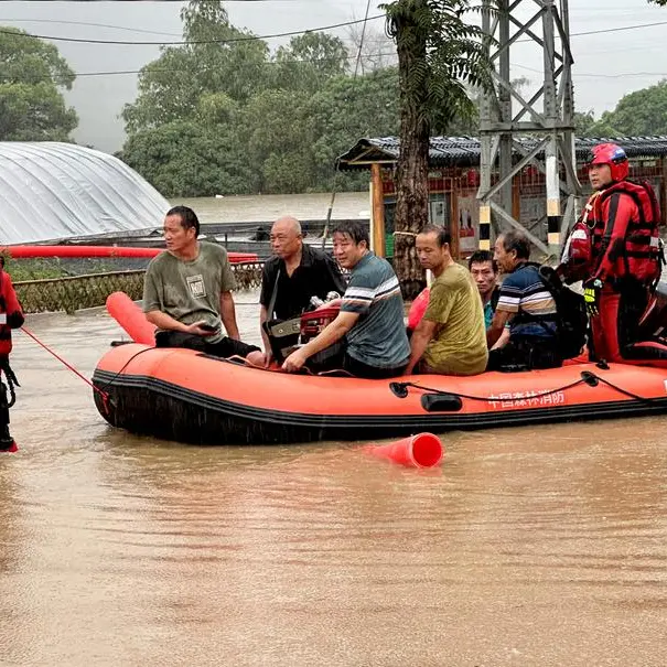 Southern China drenched, many flights cancelled as rain storms pound region