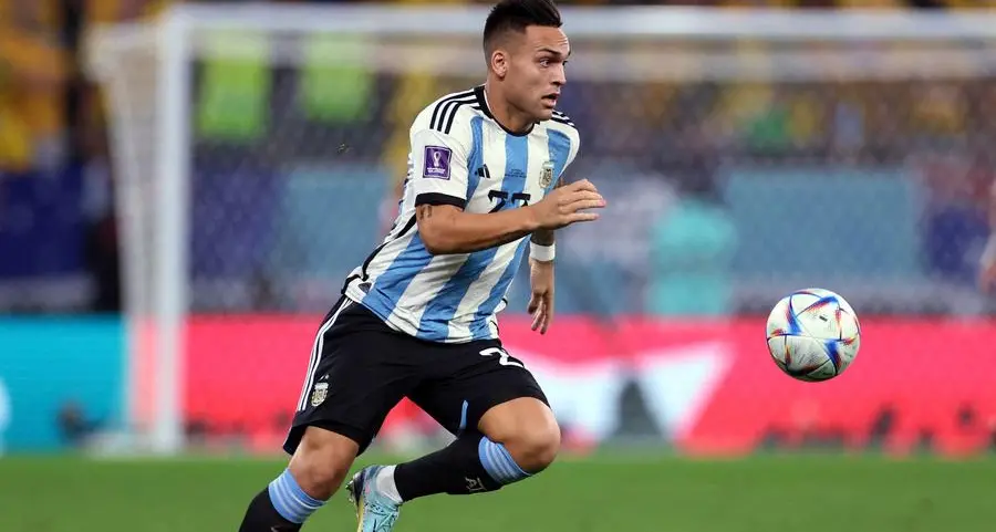 Argentina's Martinez taking pain-killing injections for ankle issue, says agent