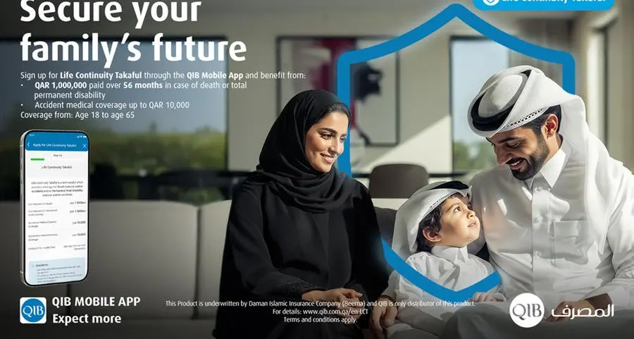 QIB launches the Life Continuity takaful plan