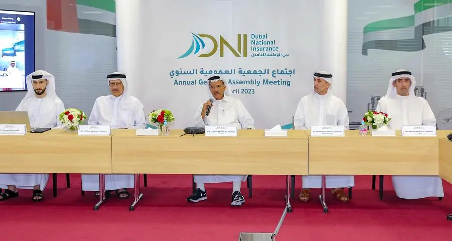 Dubai National Insurance & Reinsurance approves a cash dividend of 10% at the Annual General Meeting