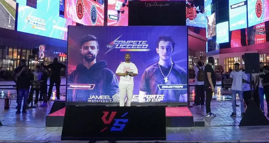 Jameel Motorsport turns Riyadh Boulevard’s iconic screens into a playable gaming arena