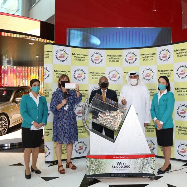 American national wins US$1mln in Dubai Duty Free Millennium Millionaire promotion