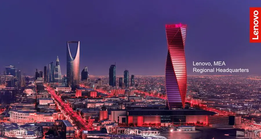Lenovo begins build-out of MEA regional headquarters at Riyadh’s Majdoul Tower