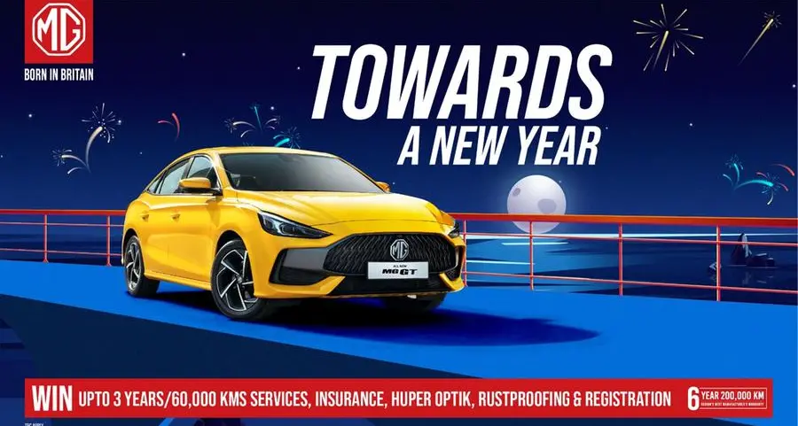 Drive into the new year a winner with MG Motor’s rewarding offers